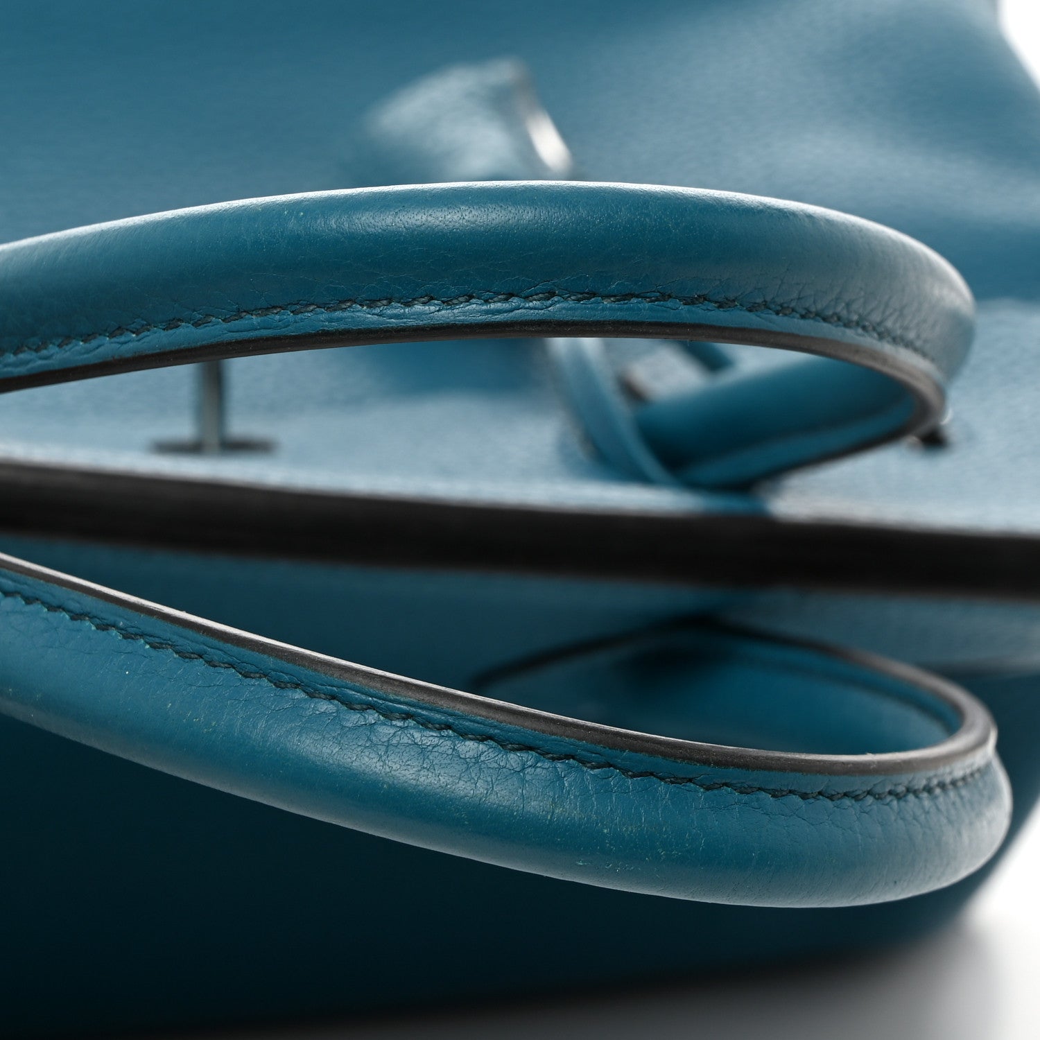 Hermes Taurillon Clemence Birkin 30 Bleu Izmir 13 of 18