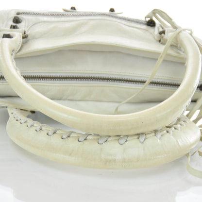 Balenciaga Chevre Classic Hardware Purse White 6 of 9