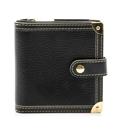 Louis Vuitton Suhali Compact Zipped Wallet Black 1 of 7