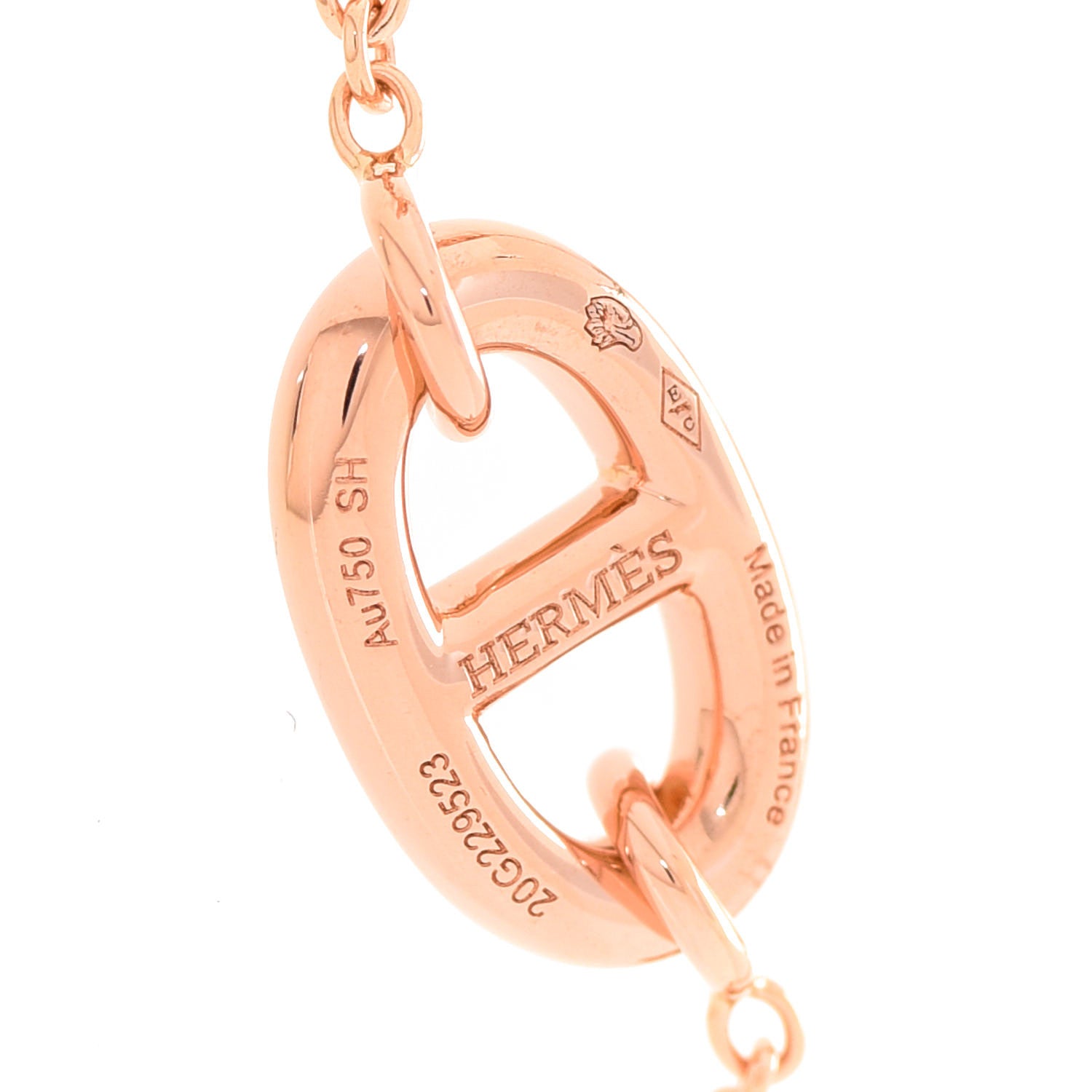 Hermes 18K Rose Gold PM Farandole Bracelet SH 4 of 5