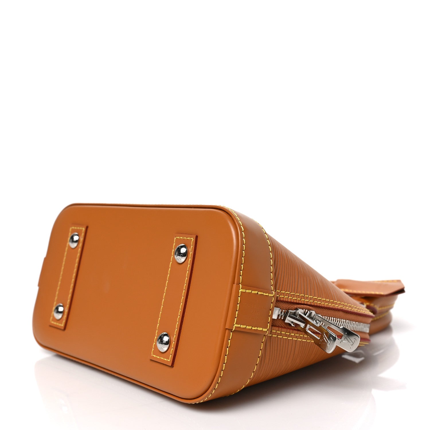 Louis Vuitton Epi Jacquard Alma BB Honey Gold 15 of 17