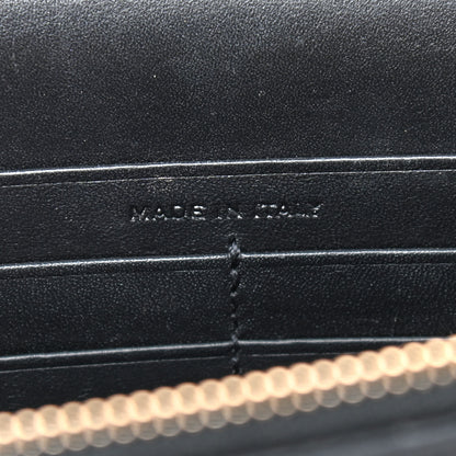 Saint Laurent Smooth Calfskin Classic Monogram Kate Tassel Chain Wallet Black 9 of 9