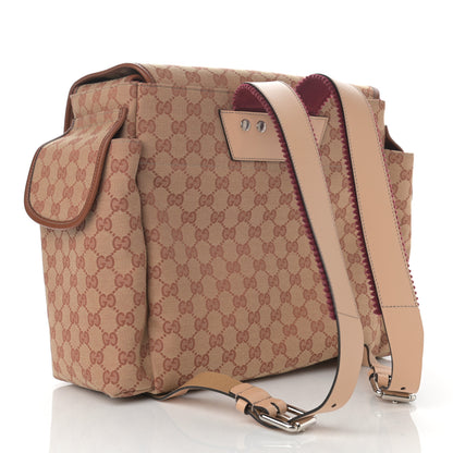 Gucci Monogram Childrens Sciroppo Patch Backpack Beige 3 of 11