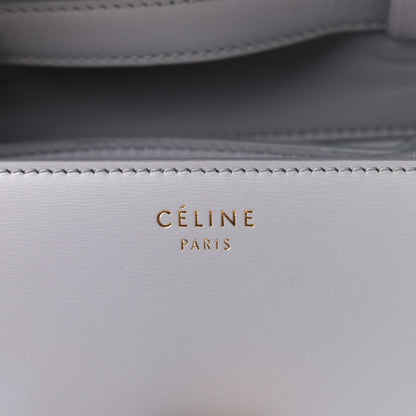 Celine Box Calfskin Small Classic Box Flap Bag Light Grey 6 of 8