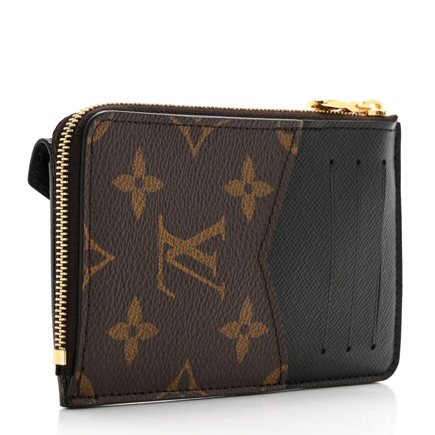 Monogram Recto Verso Card Holder Black