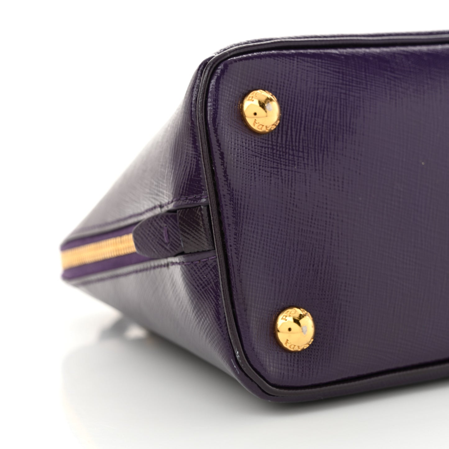Saffiano Vernice Small Promenade Tote Viola