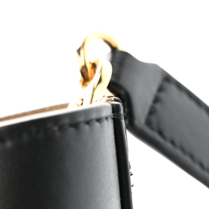 Loewe Smooth Calfskin Mini Pebble Bucket Bag Black 11 of 14