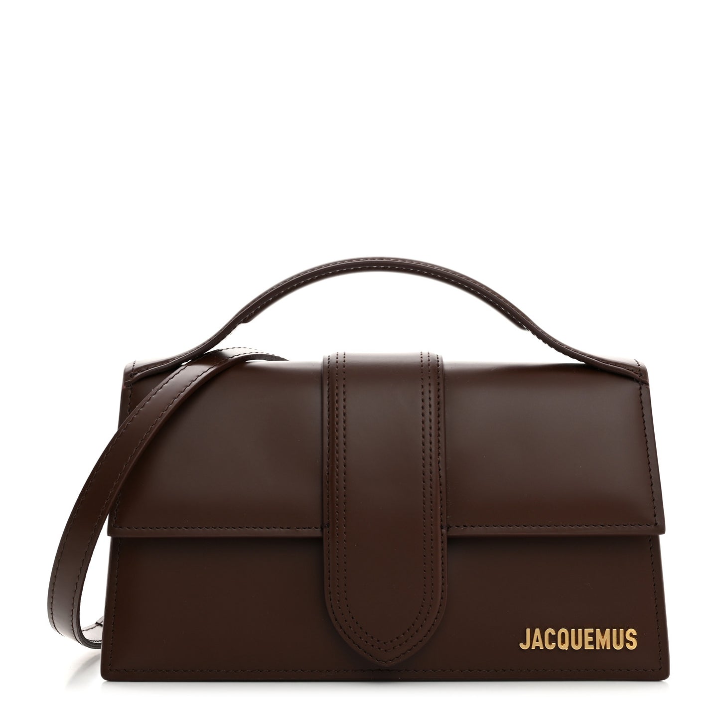 Smooth Calfskin Le Grand Bambino Dark Brown