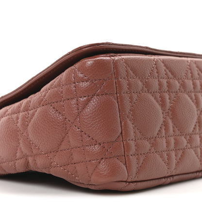 Christian Dior Calfskin Cannage Medium Caro Bag Rust 9 of 10