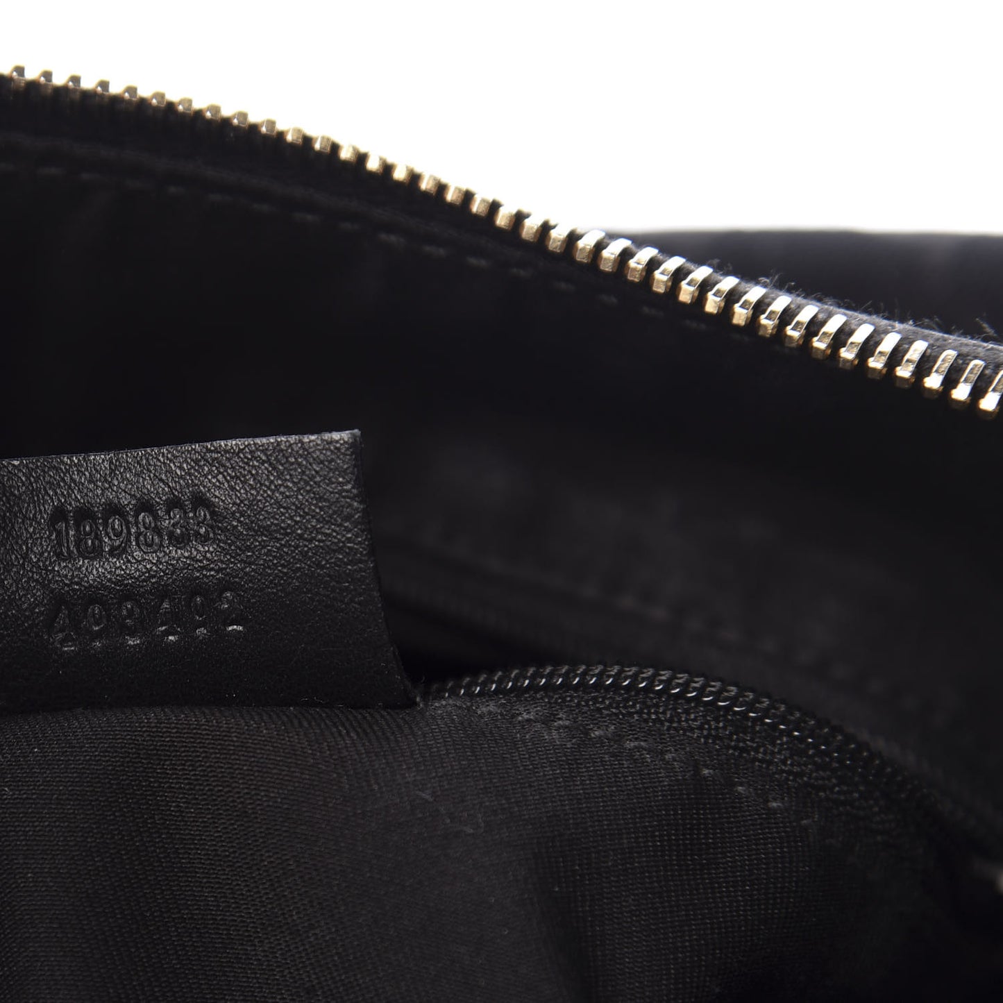 Monogram D Gold Ring Hobo Black
