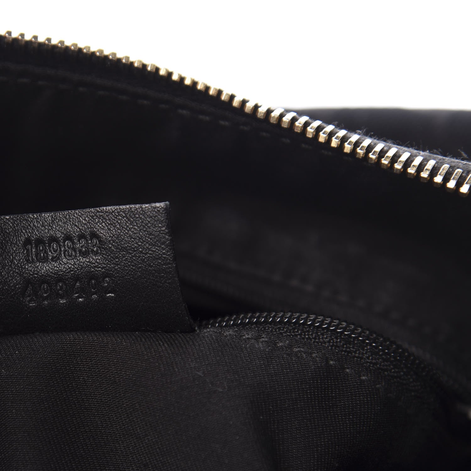 Gucci Monogram D Gold Ring Hobo Black 7 of 11