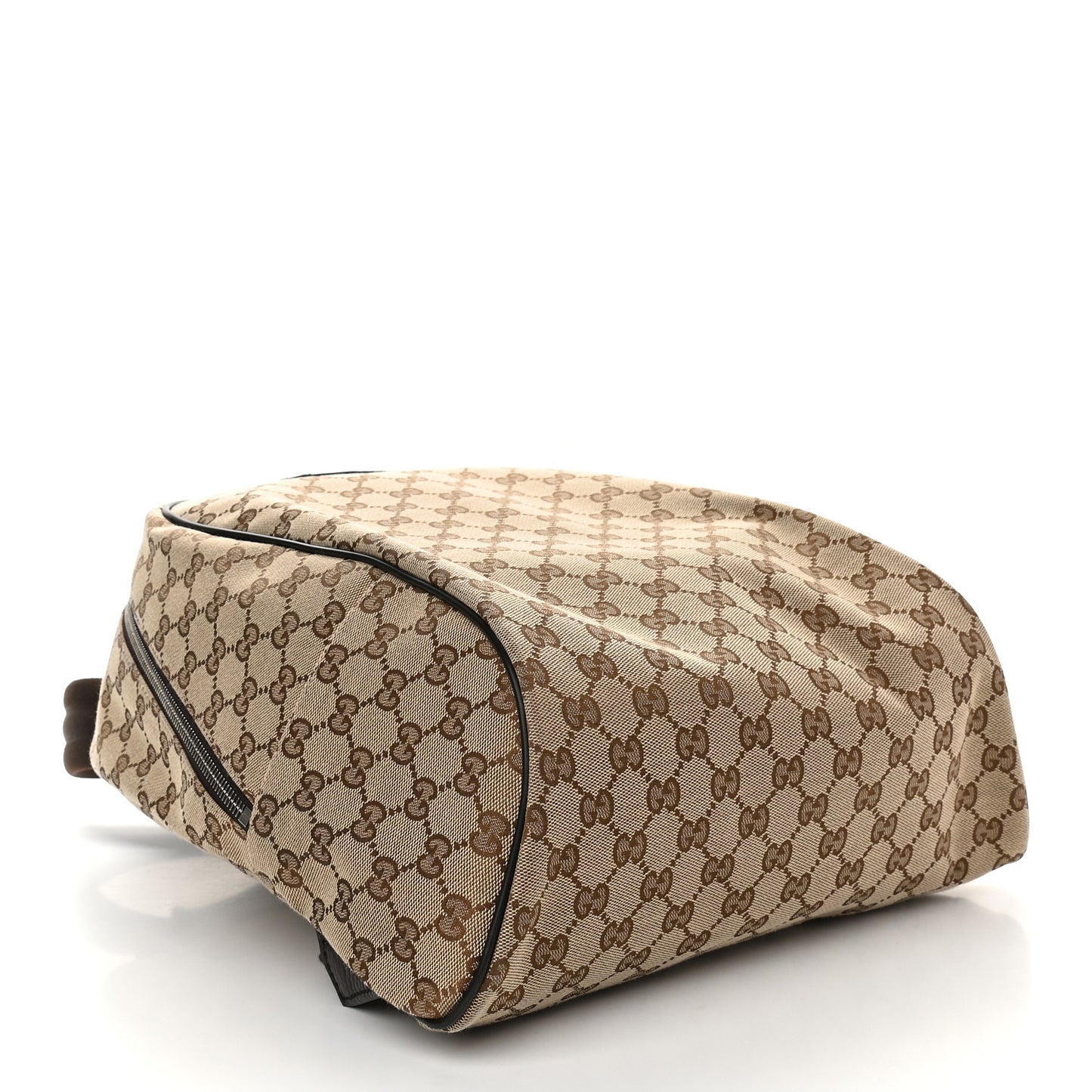 GG Monogram Travel Backpack Dark Brown