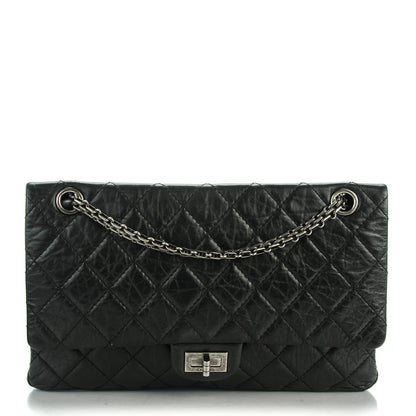 Chanel Aged Calfskin Quilted 2.55 Reissue 226 Flap Black 1 of 8