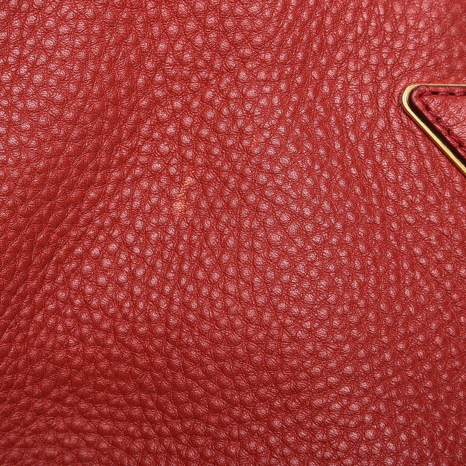 Prada Vitello Daino Hobo Rosso 9 of 19