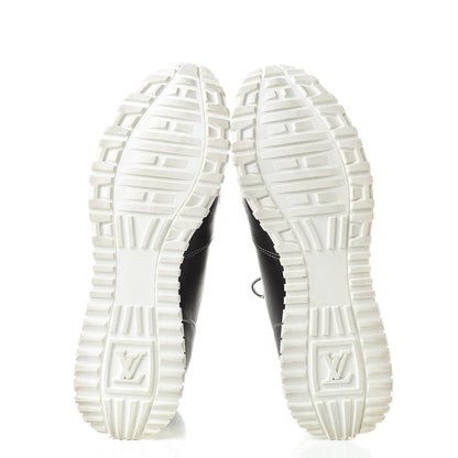 Louis Vuitton Calfskin Fabric Run Away Sneakers 9 Black 5 of 10