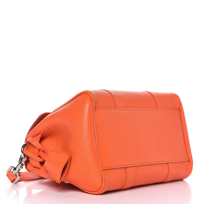 Mulberry Classic Grain Small Bayswater Satchel Bright Orange 4 of 11