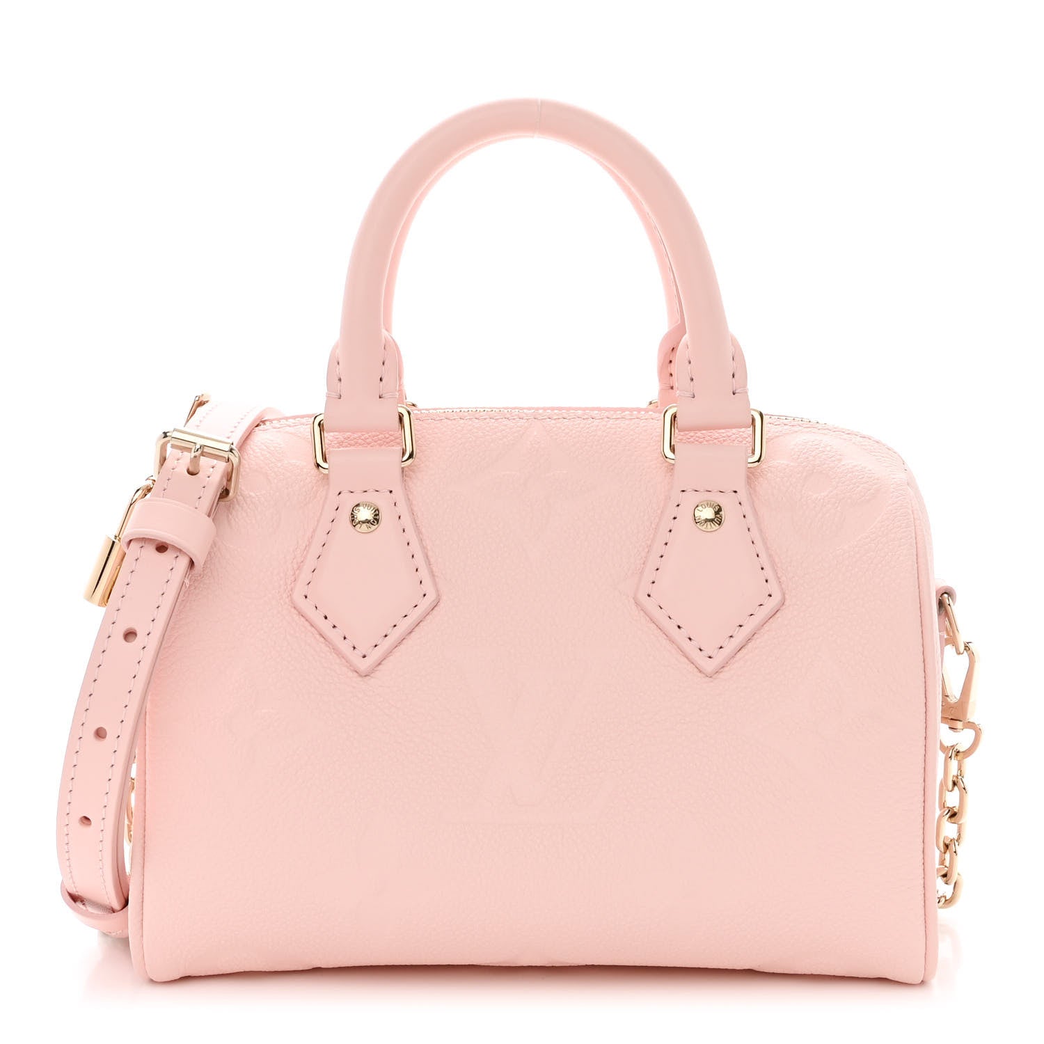 Louis Vuitton Empreinte Monogram Giant Speedy Bandouliere 20 Pink Opale 1 of 11