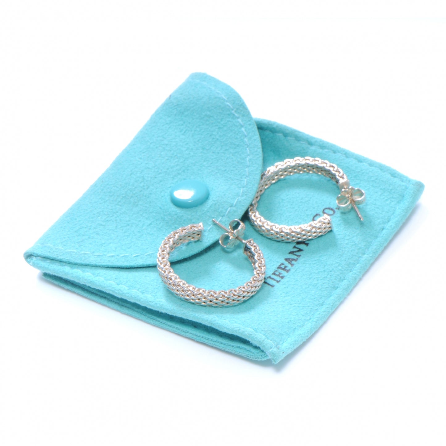 Sterling Silver Small Somerset Hoop Earrings