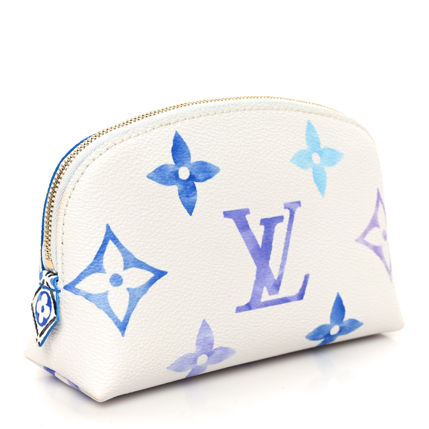 Louis Vuitton Monogram Giant By The Pool Cosmetic Pouch PM Blue 3 of 7