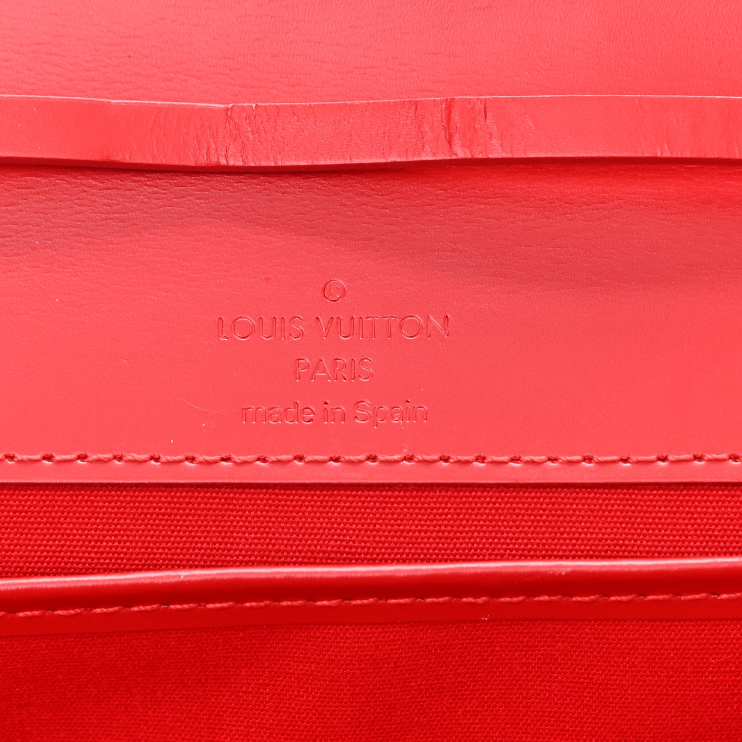 Louis Vuitton Epi Honfleur Castillan Red 5 of 6