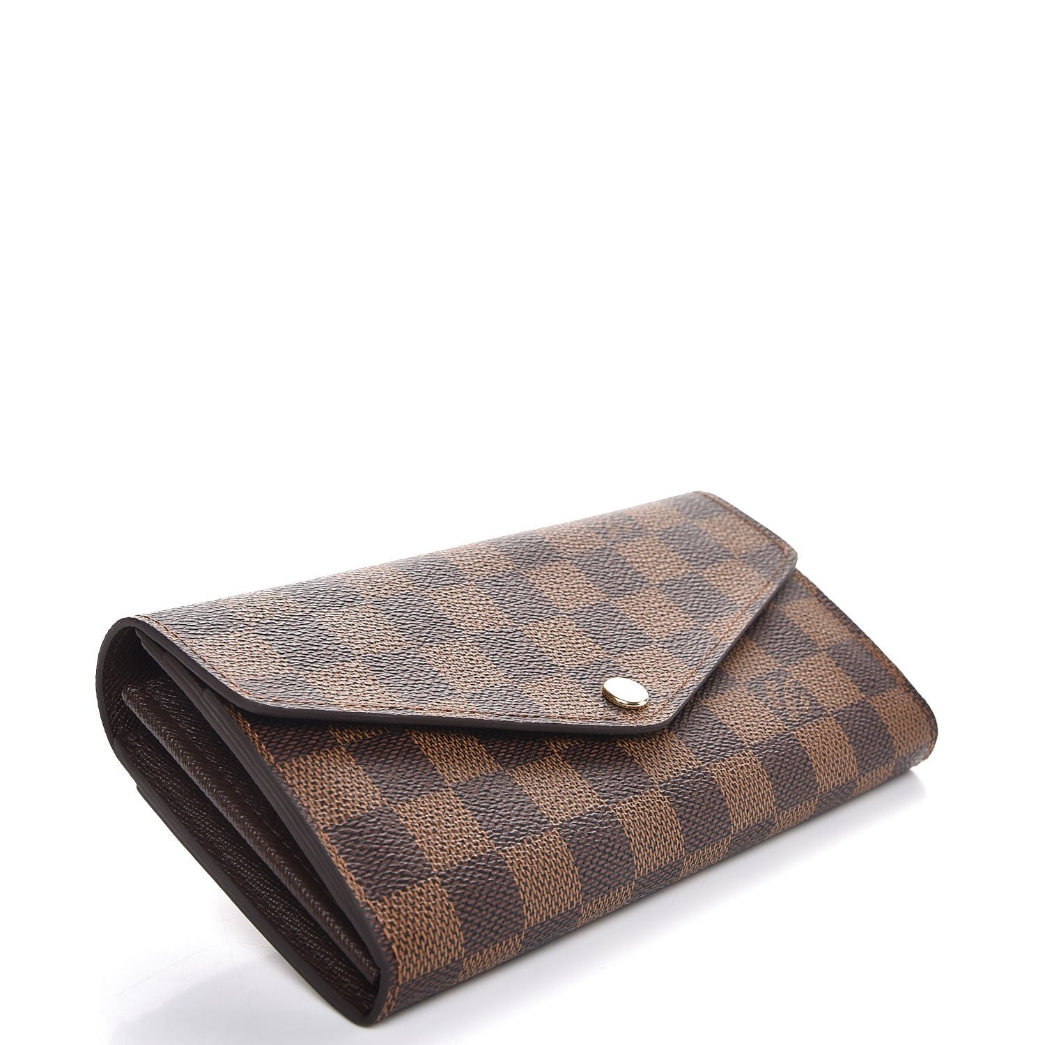 Louis Vuitton Damier Ebene Sarah Wallet NM 4 of 7
