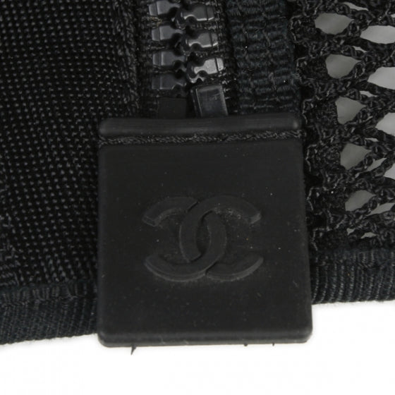 Mesh Sport Tote Black