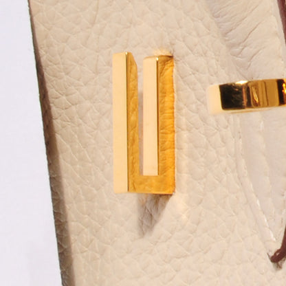 Hermes Taurillon Clemence Birkin 30 Parchemin 4 of 25