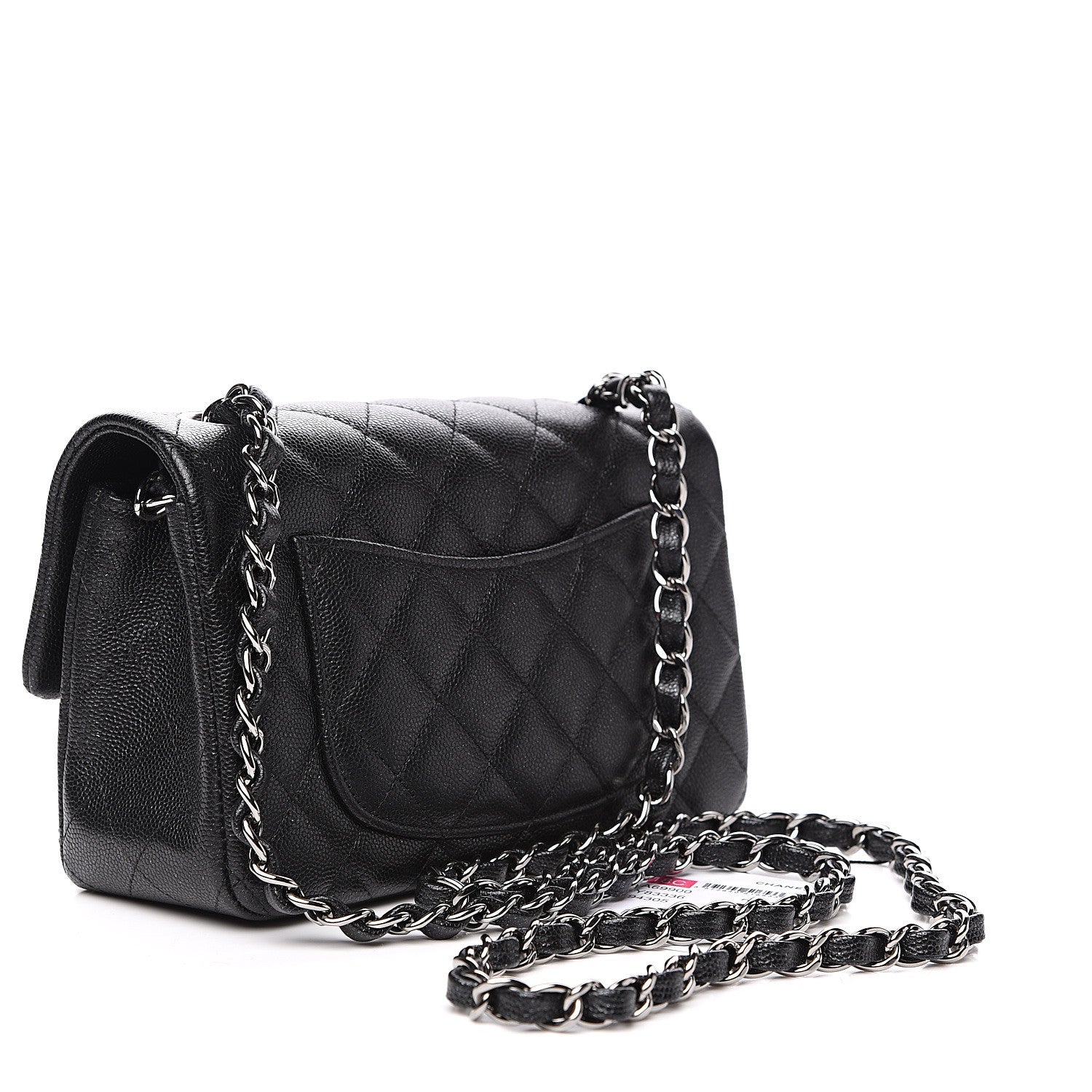 Chanel Iridescent Caviar Quilted Mini Rectangular Flap Black 2 of 10