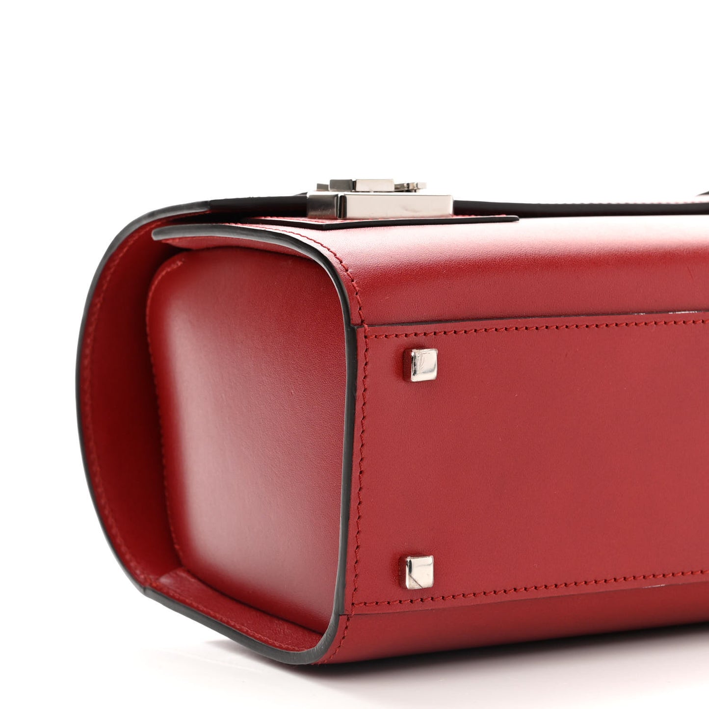 Box Calfskin Cabotin Red