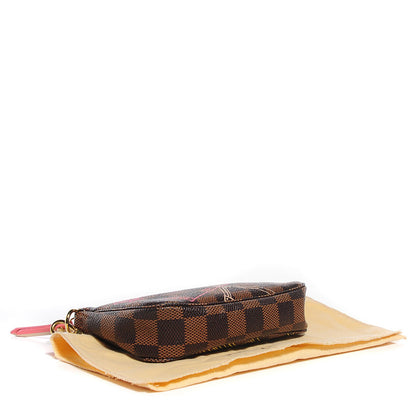 Louis Vuitton Damier Ebene 2014 Christmas Animation Mini Pochette Accessories 4 of 7