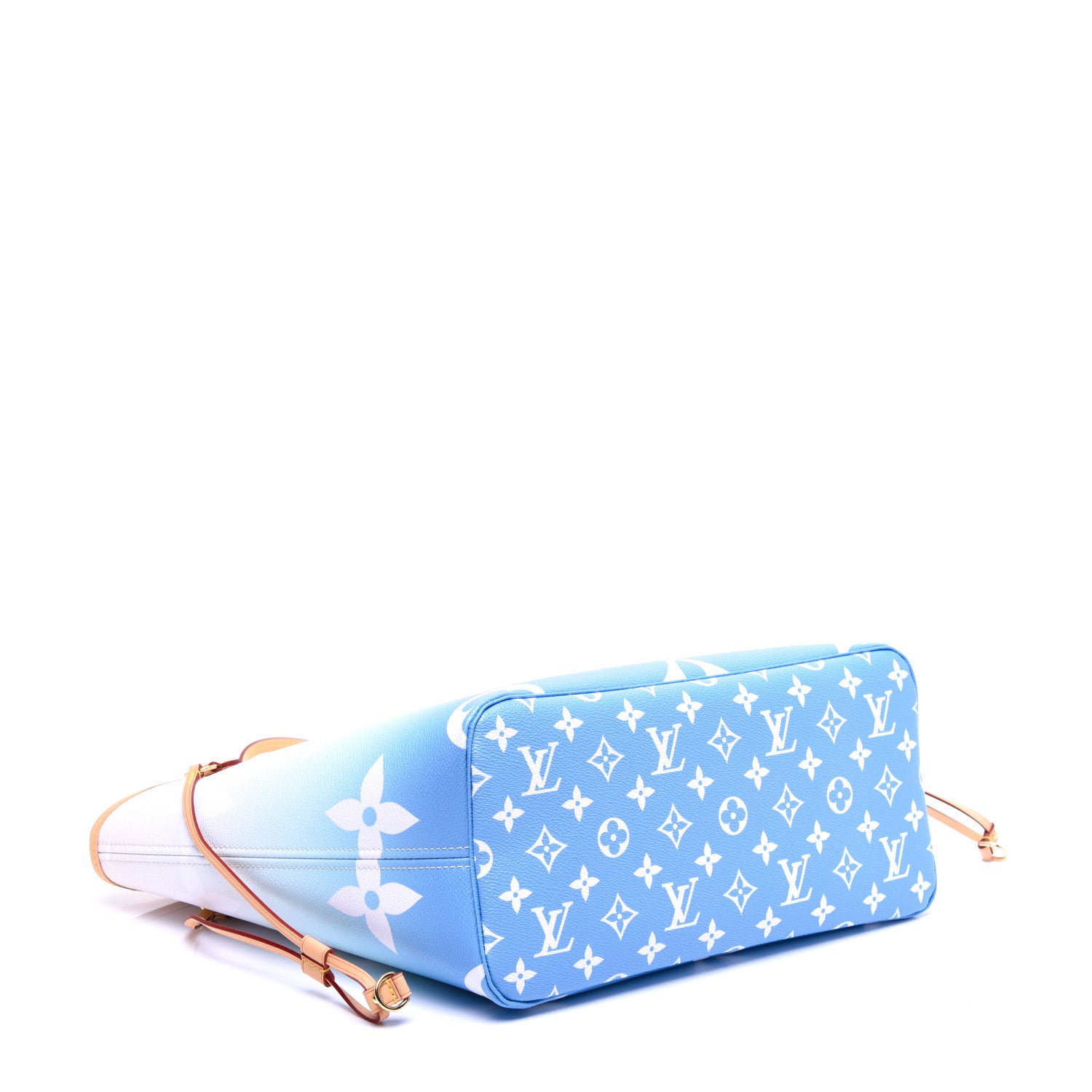 Louis Vuitton Monogram Giant By The Pool Neverfull MM Blue 4 of 9