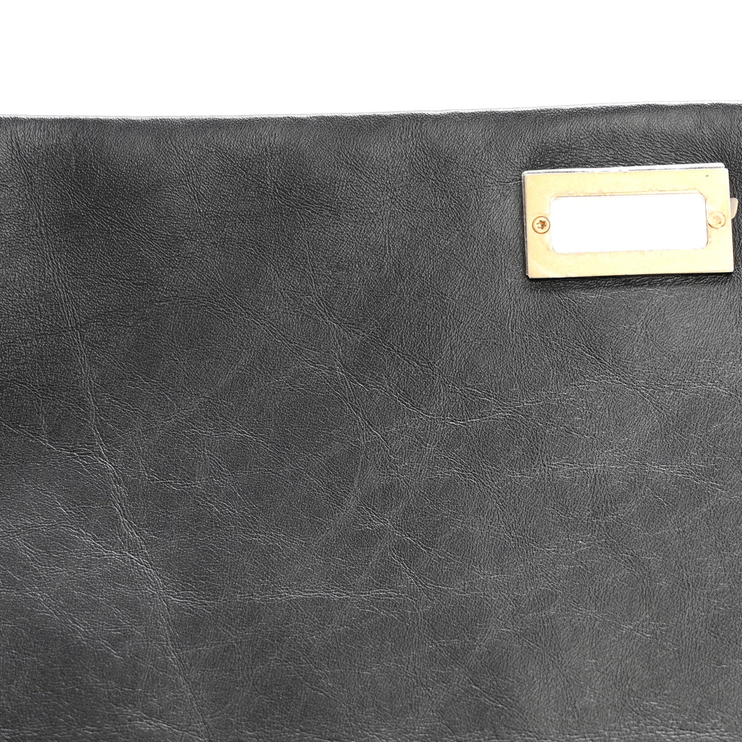 Chanel Aged Calfskin Quilted Reissue 2.55 Clutch Black 8 of 9