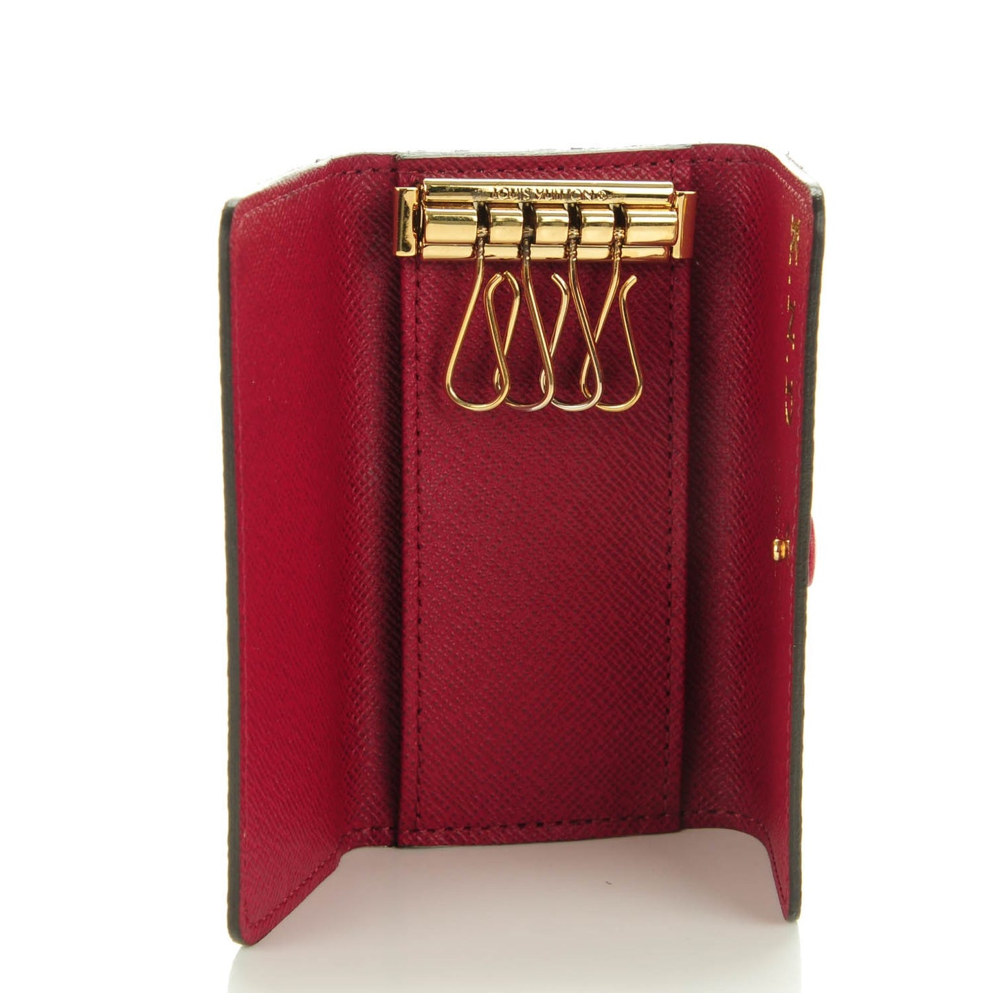 Monogram 4 Key Multicles Holder Fuschia