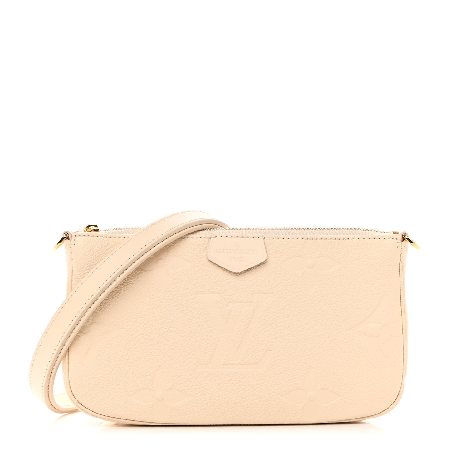 Empreinte Monogram Giant Multi Pochette Accessories Large Pochette Cream