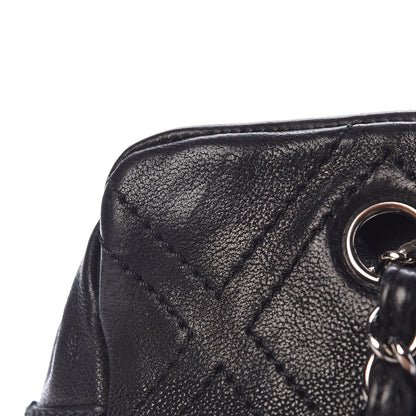 Chanel Calfskin Diamond Stitch Tote Black 12 of 12