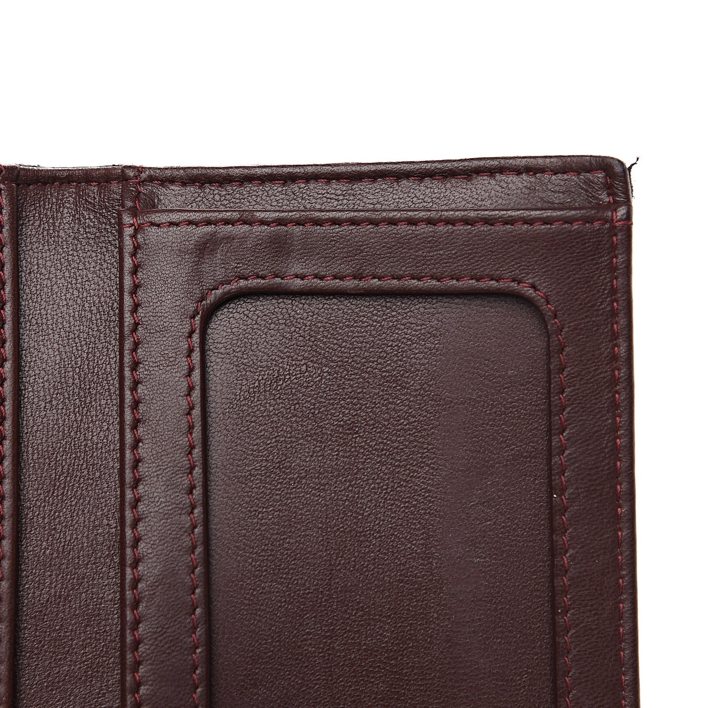 Lambskin Quilted Card Holder Wallet Black