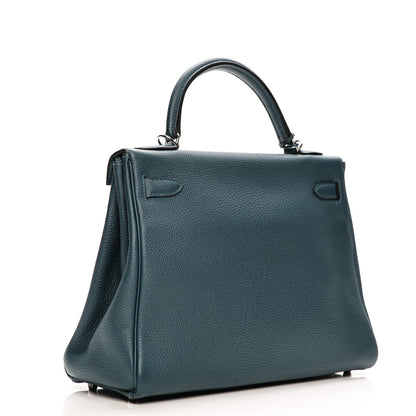 Hermes Togo Kelly Retourne 32 Colvert 4 of 26
