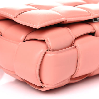 Bottega Veneta Nappa Maxi Intreccio Padded Cassette Crossbody Bag Peachy 7 of 8