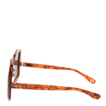 Gucci Squared Frame GG0625S Glasses in Havana Brown 3 of 7