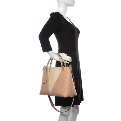 Louis Vuitton Empreinte V Tote MM Beige Rose Creme 3 of 11