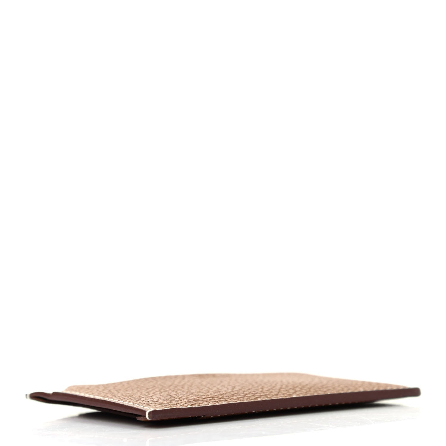 Hermes Barenia Faubourg City 4CC Card Holder Fauve 4 of 7