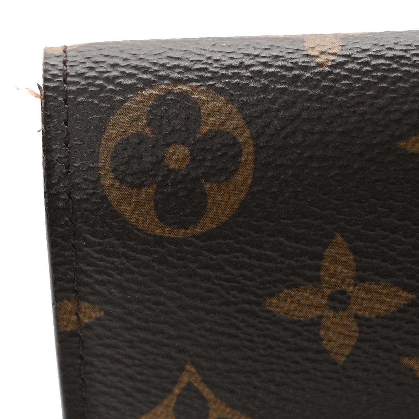 Monogram Flore Chain Wallet Rose Ballerine