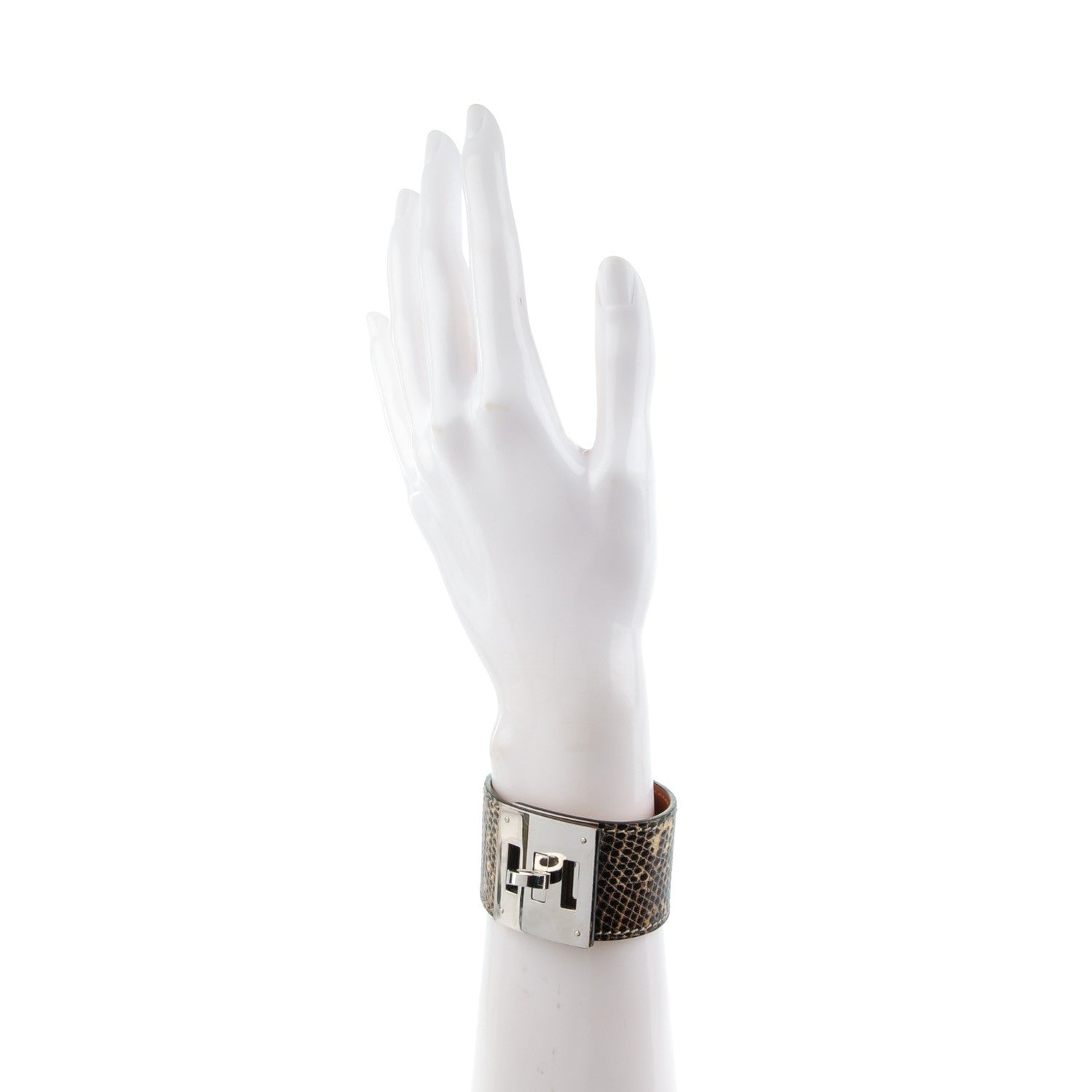 Hermes Lizard Kelly Dog Cuff Ombre 2 of 7