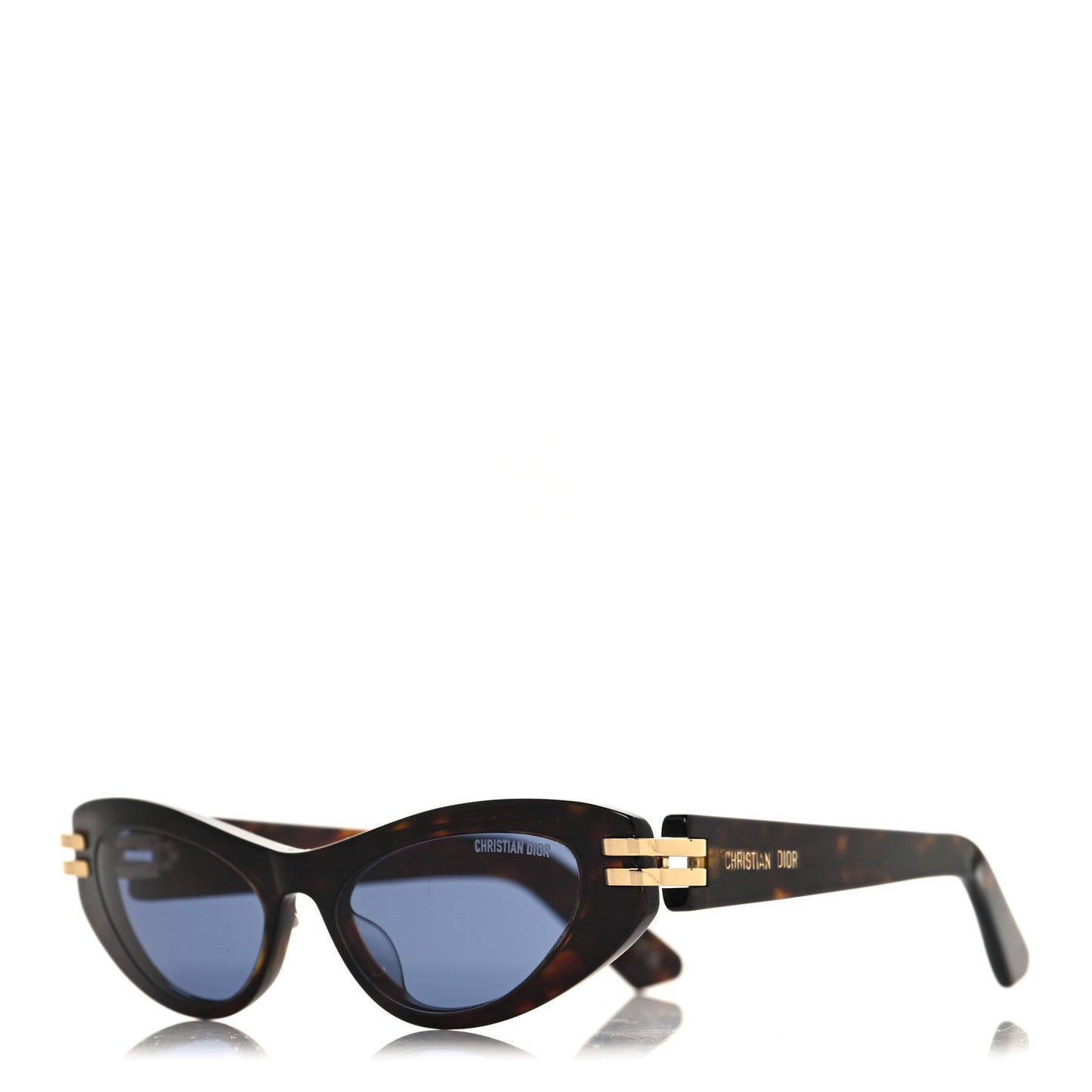 Acetate CDior B1U Cat Eye Sunglasses Tortoise