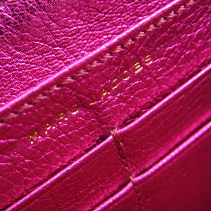 Marc Jacobs The Single Wallet Metallic Fuchsia 7 of 11