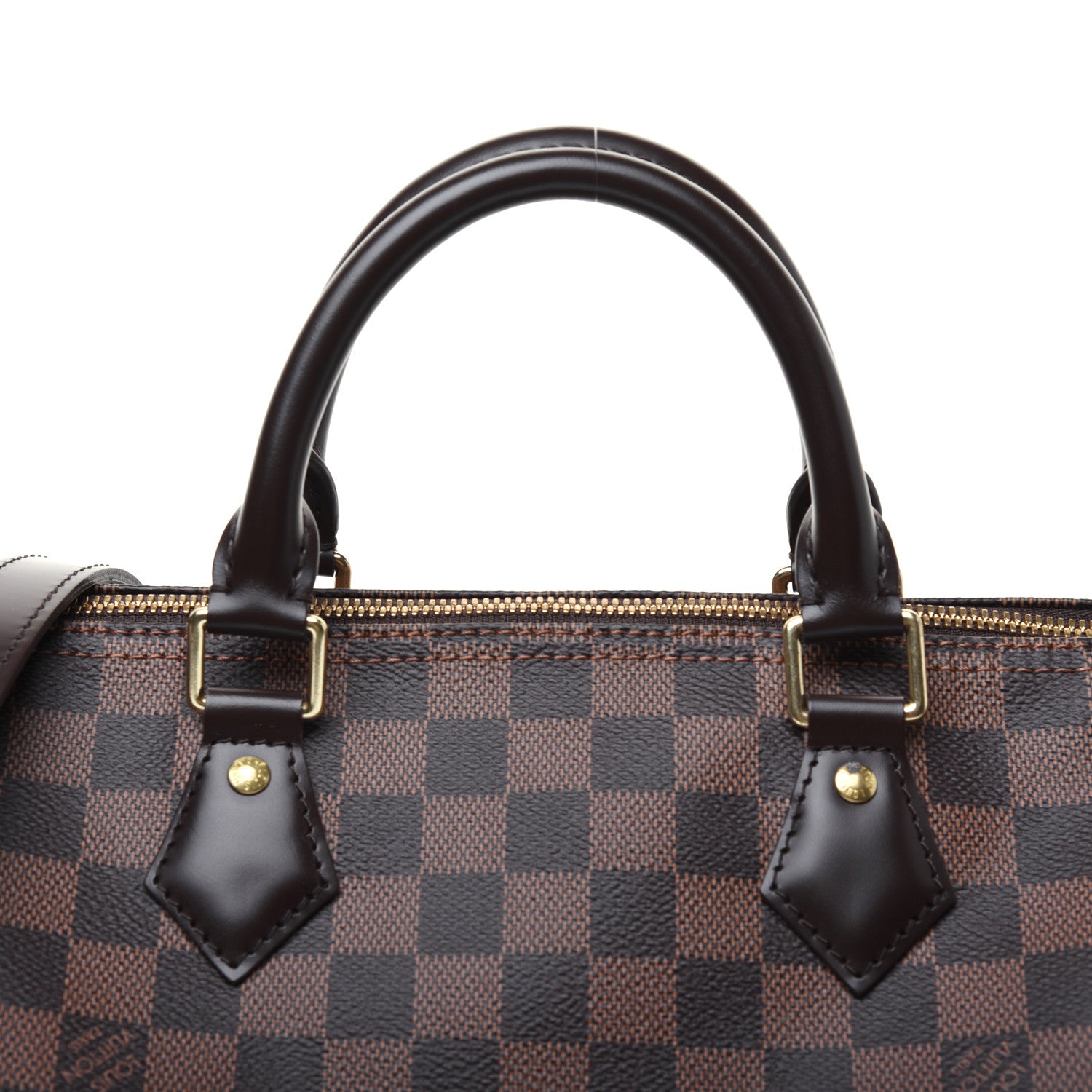 Louis Vuitton Damier Ebene Speedy Bandouliere 30 10 of 16