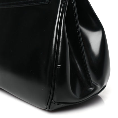 Gucci Regent Calfskin Bamboo Medium Lady Lock Top Handle Bag Black 15 of 15