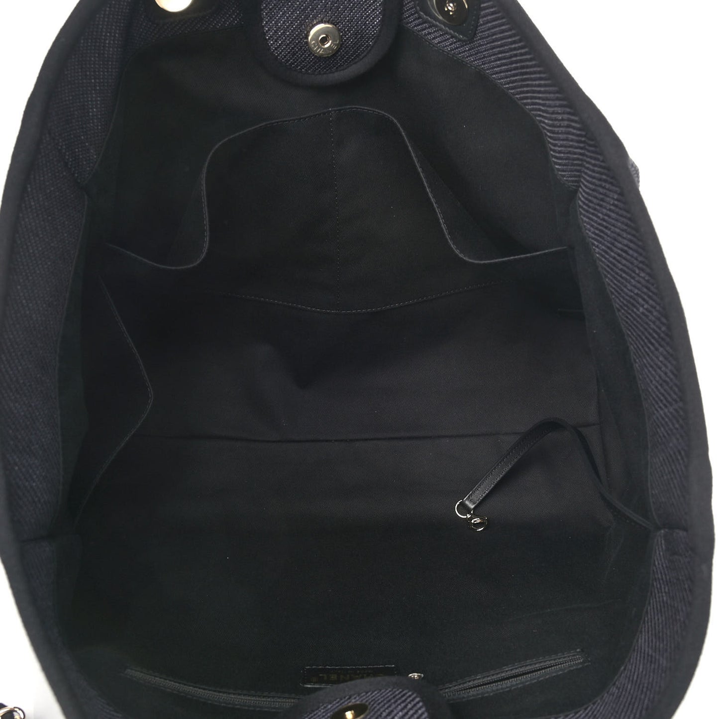 Mixed Fibers Large Deauville Tote Black