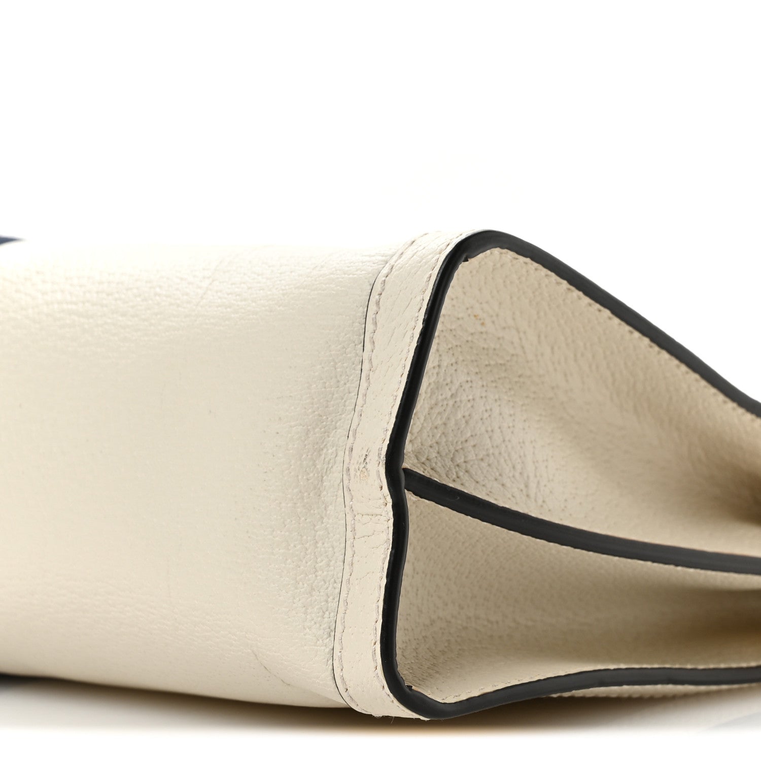 Gucci Textured Calfskin Web Small Ophidia Chain Shoulder Bag Mystic White 10 of 10
