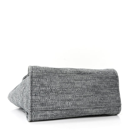 Chanel Canvas Medium Deauville Tote Charcoal 4 of 10